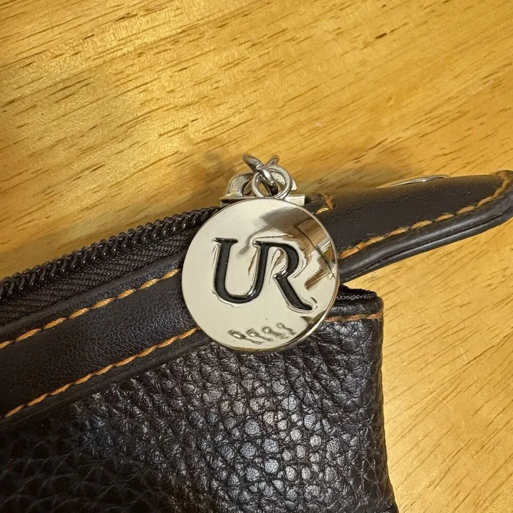 Usher UR Duffel Messenger Bag Handbag Weekender‎ Brown